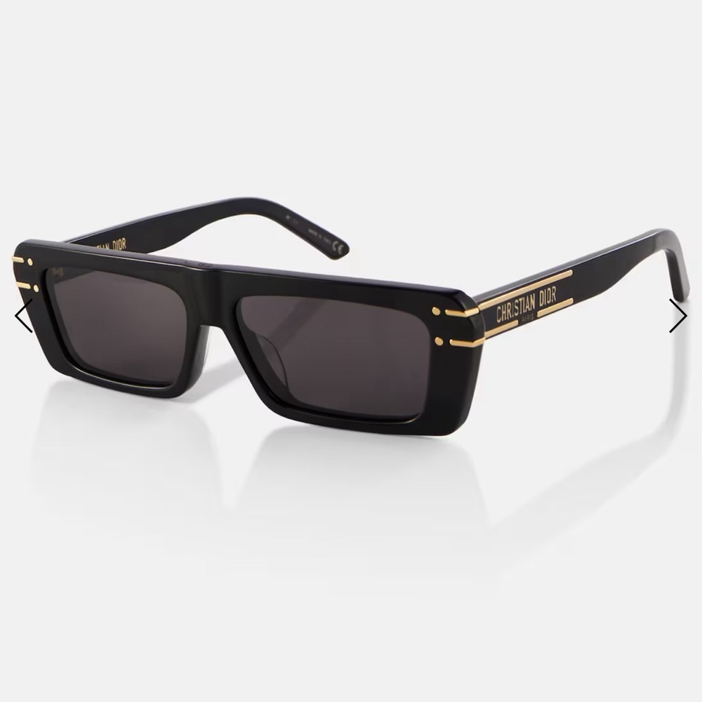 Dior Black and Gold Sunglasses